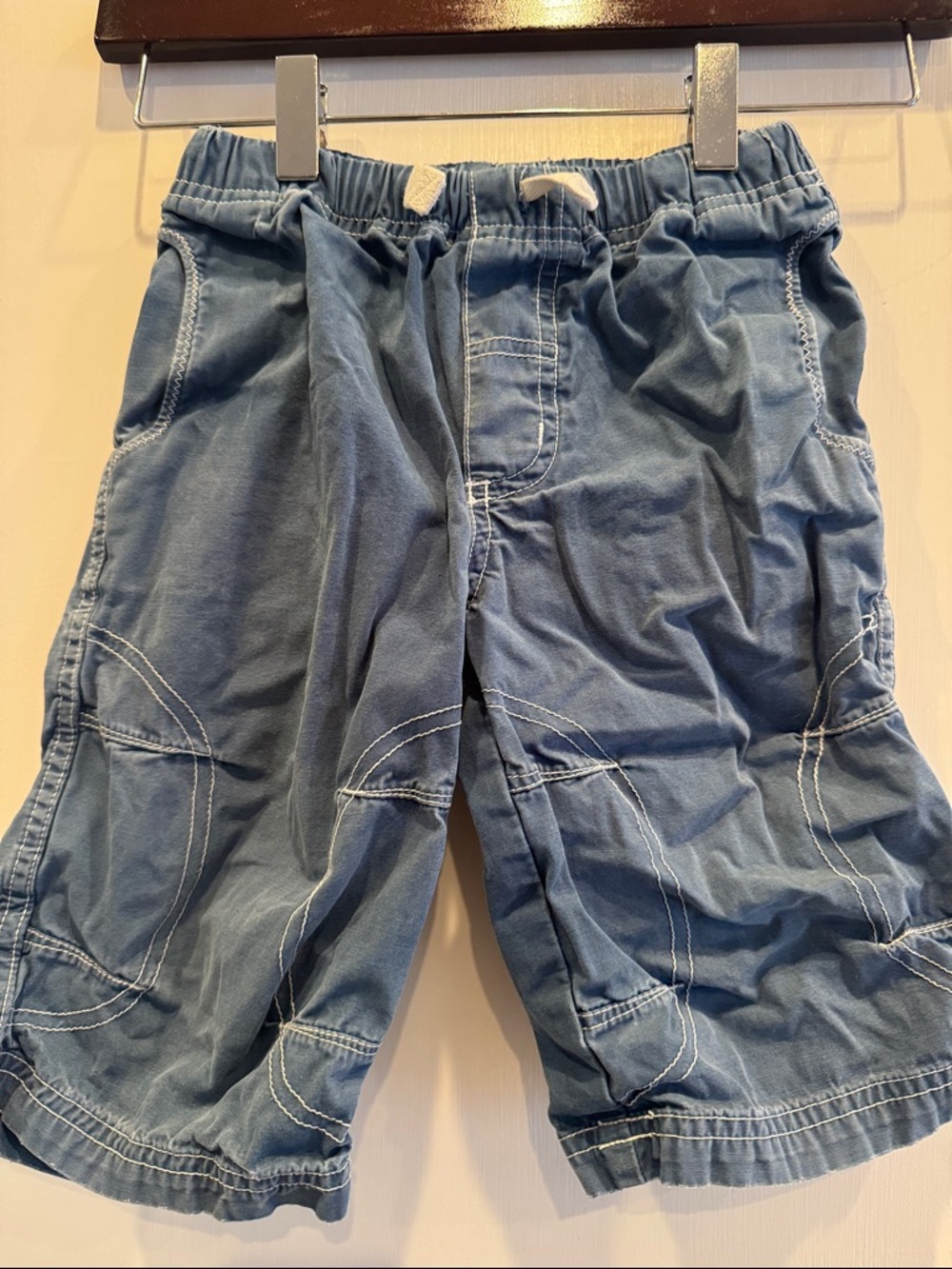 Hanna Andersson Blue Kids' Drawstring Shorts